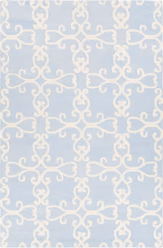 Modern Loom Makenna MAK-42603 Lt. Blue Wool Rug Product Image