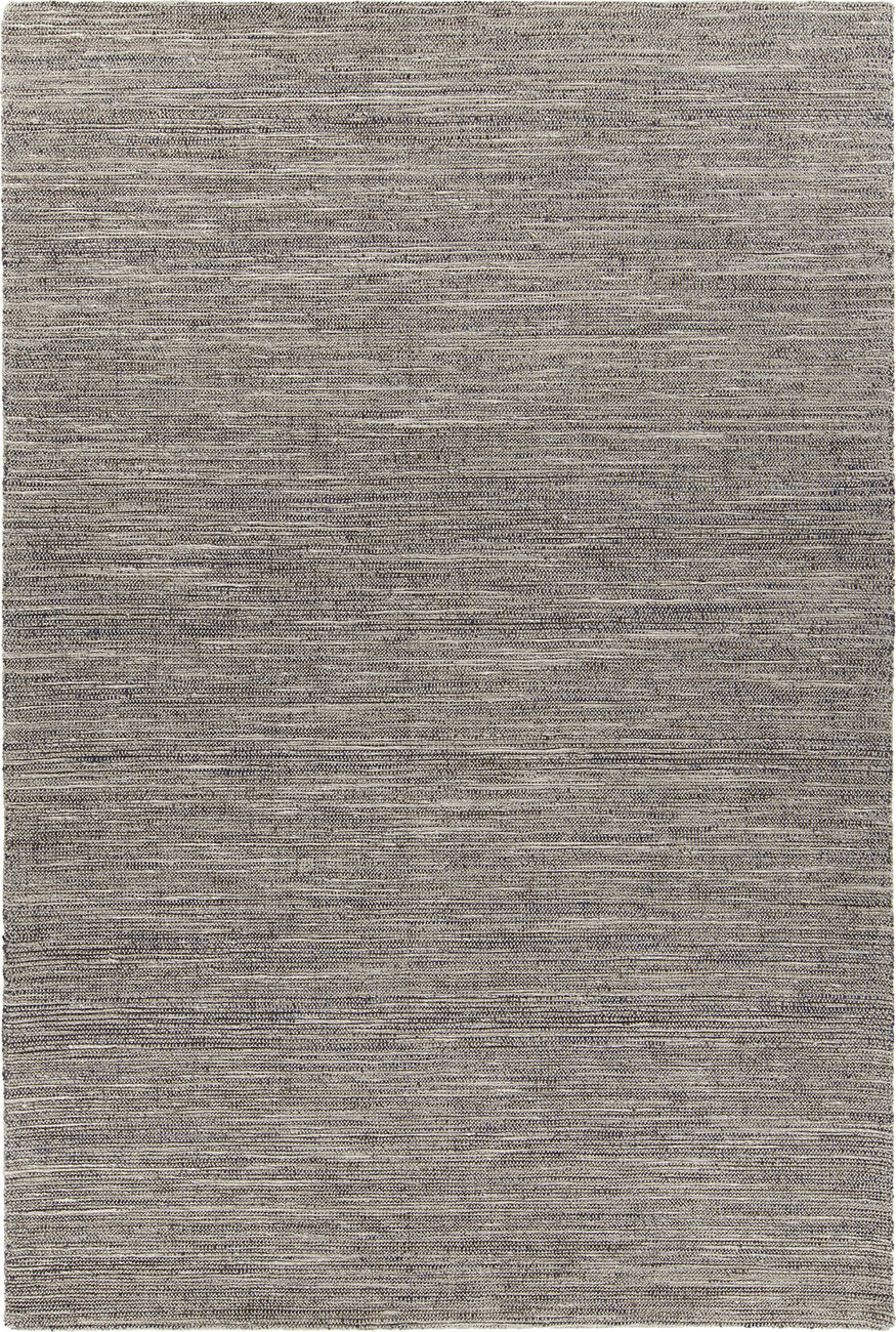 Modern Loom Medona MED-37401 Gray Wool Solid Color Rug