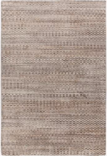 Modern Loom Melina MEL-46202 Beige Wool Striped Rug Product Image