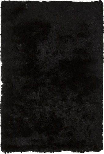 Modern Loom Mercury MER-6901 Black Solid Color Rug Product Image