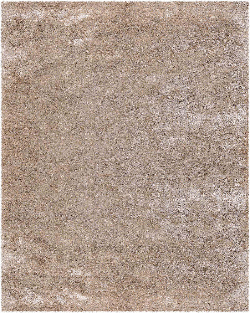Modern Loom Mercury MER-6903 Beige Solid Color Rug