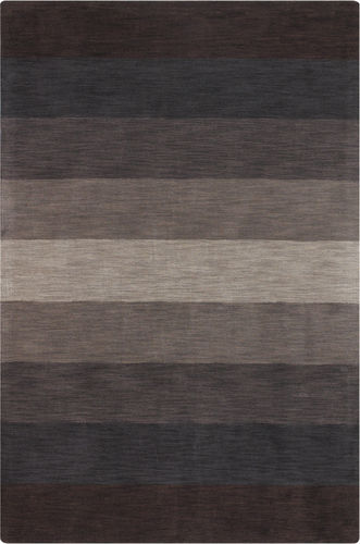 Modern Loom Metro MET-568 Dk. Gray Striped Rug Product Image