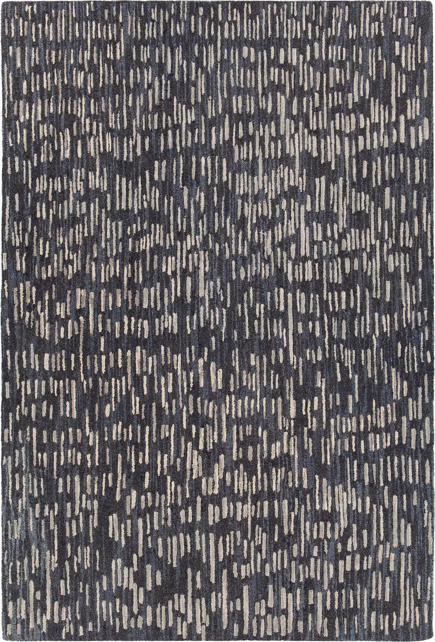 Modern Loom Misty MIS-42301 Dk. Gray Abstract Rug