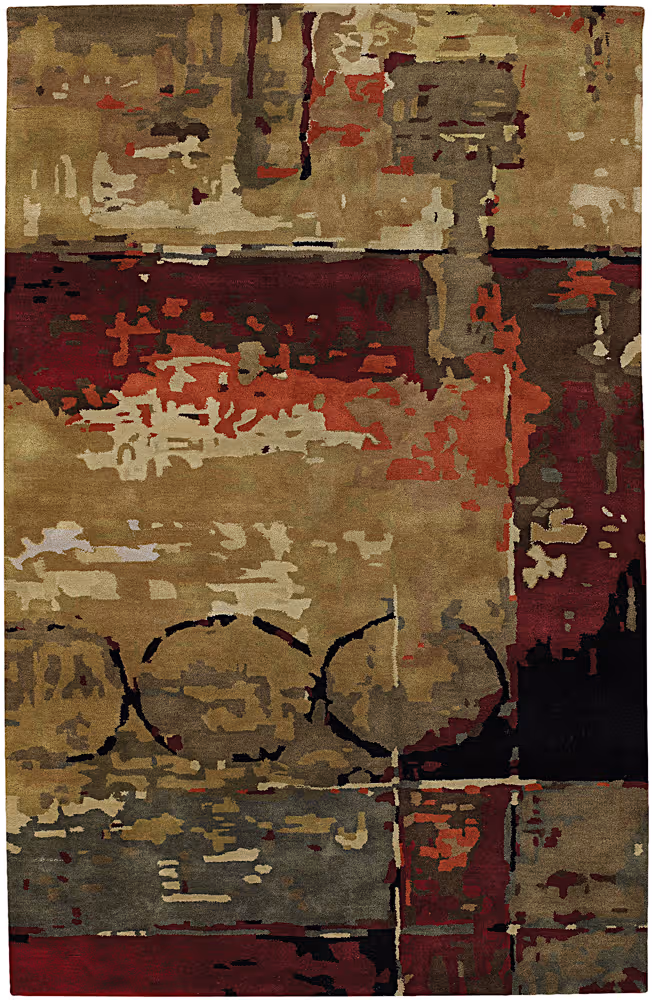 Modern Loom Nirvana NIR-6601 Lt. Brown Abstract Rug