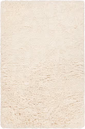 Modern Loom Noely NOE-43200 Ivory Shag Solid Color Rug Product Image