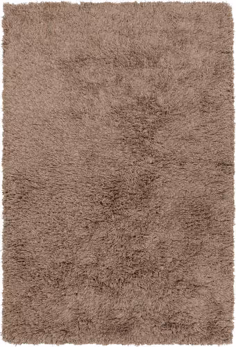 Modern Loom Noely NOE-43203 Lt. Brown Shag Solid Color Rug Product Image