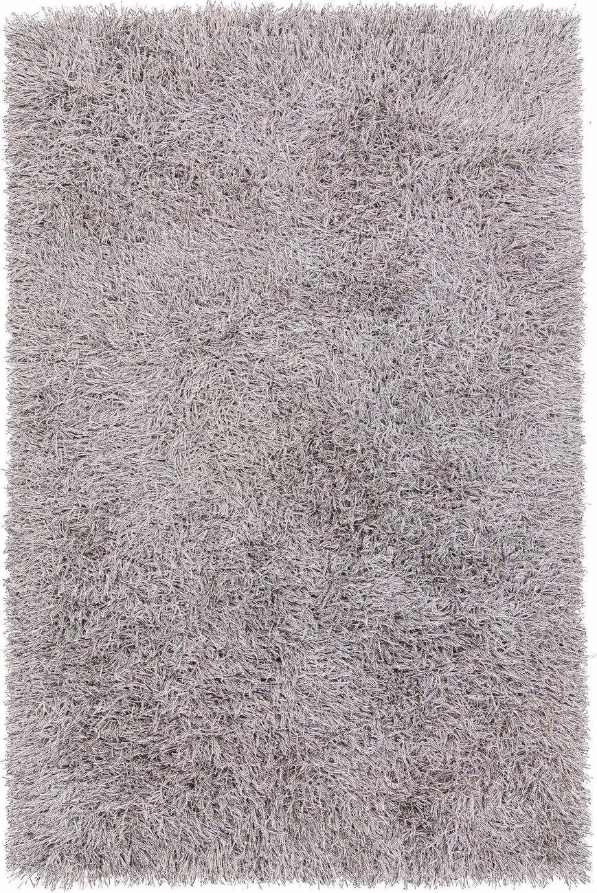 Modern Loom Nora NOR-44900 Gray Shag Solid Color Rug
