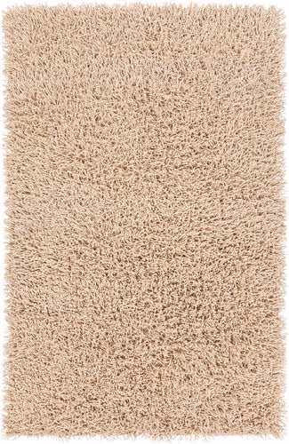 Modern Loom Nyla NYL-43303 Beige Shag Solid Color Rug Product Image