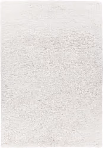 Modern Loom Osim OSI-35103 White Shag Solid Color Rug Product Image