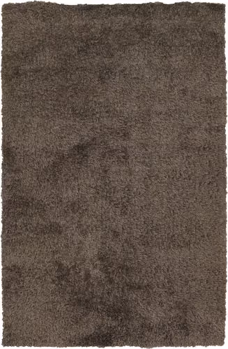 Modern Loom Oyster OYS-23602 Lt. Brown Shag Solid Color Rug Product Image