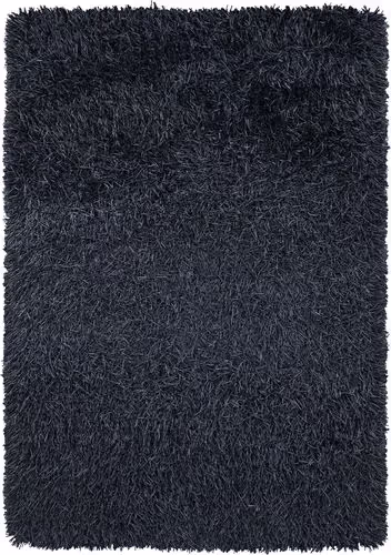 Modern Loom Poligan POL-30800 Dk. Blue Shag Solid Color Rug Product Image