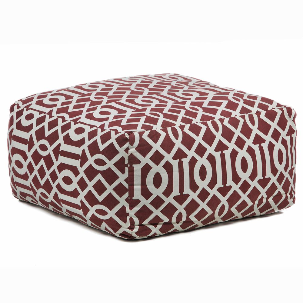 Poufs POU-110 Red Rug