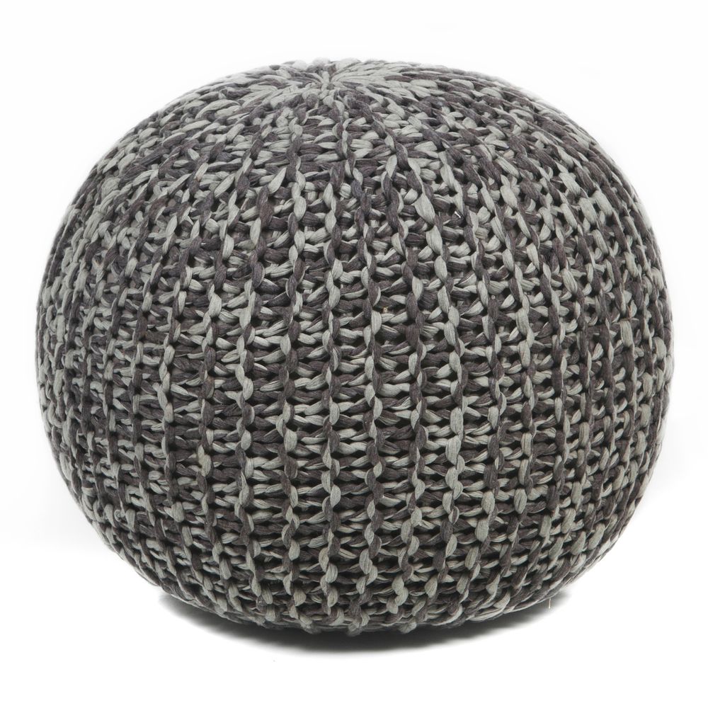 Poufs POU-127 Brown Rug