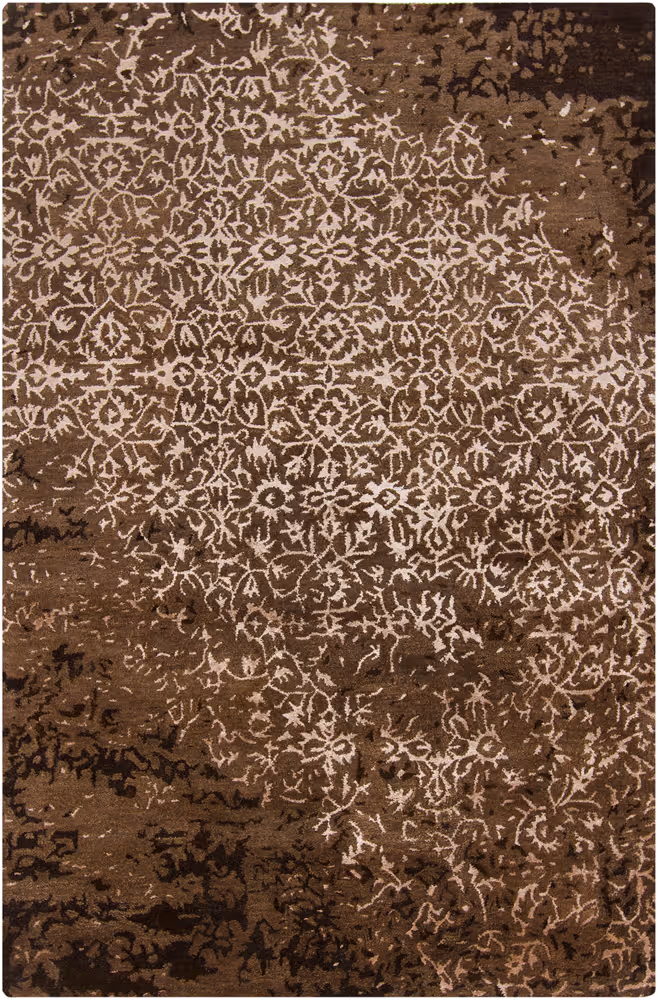 Modern Loom Rupec RUP-39602 Lt. Brown Wool Transitional Rug