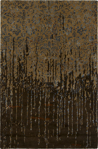 Modern Loom Rupec RUP-39624 Brown Wool Silk Rug Product Image