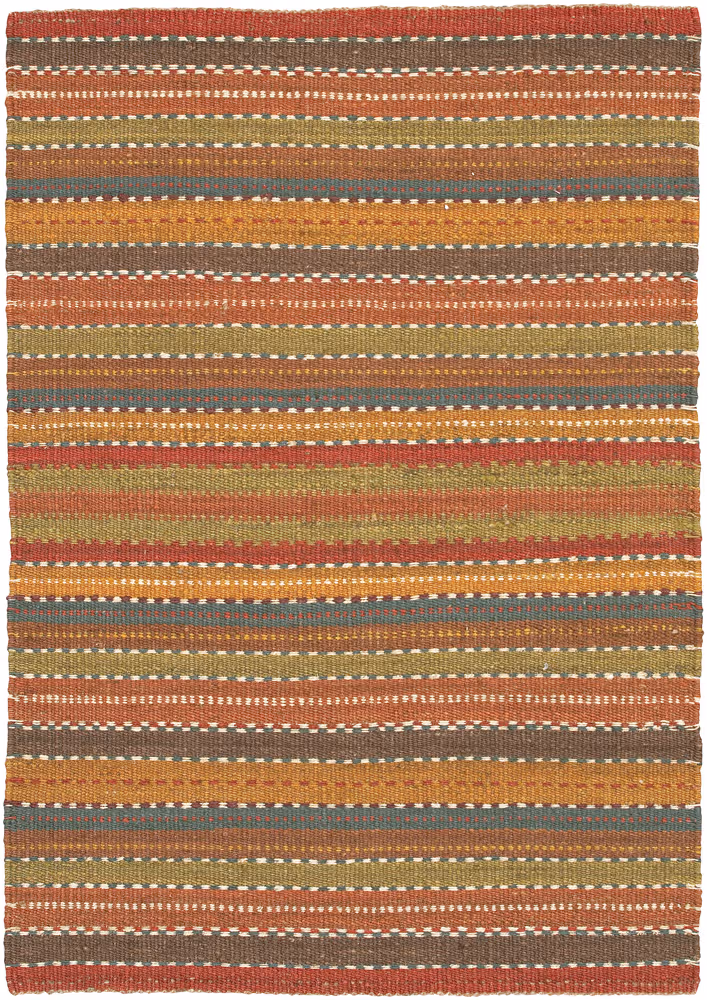 Modern Loom Saket SAK-3705 Tan Flatweave Reversible Rug