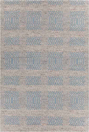 Modern Loom Salona SAL-34500 Lt. Blue Flatweave Wool Rug Product Image