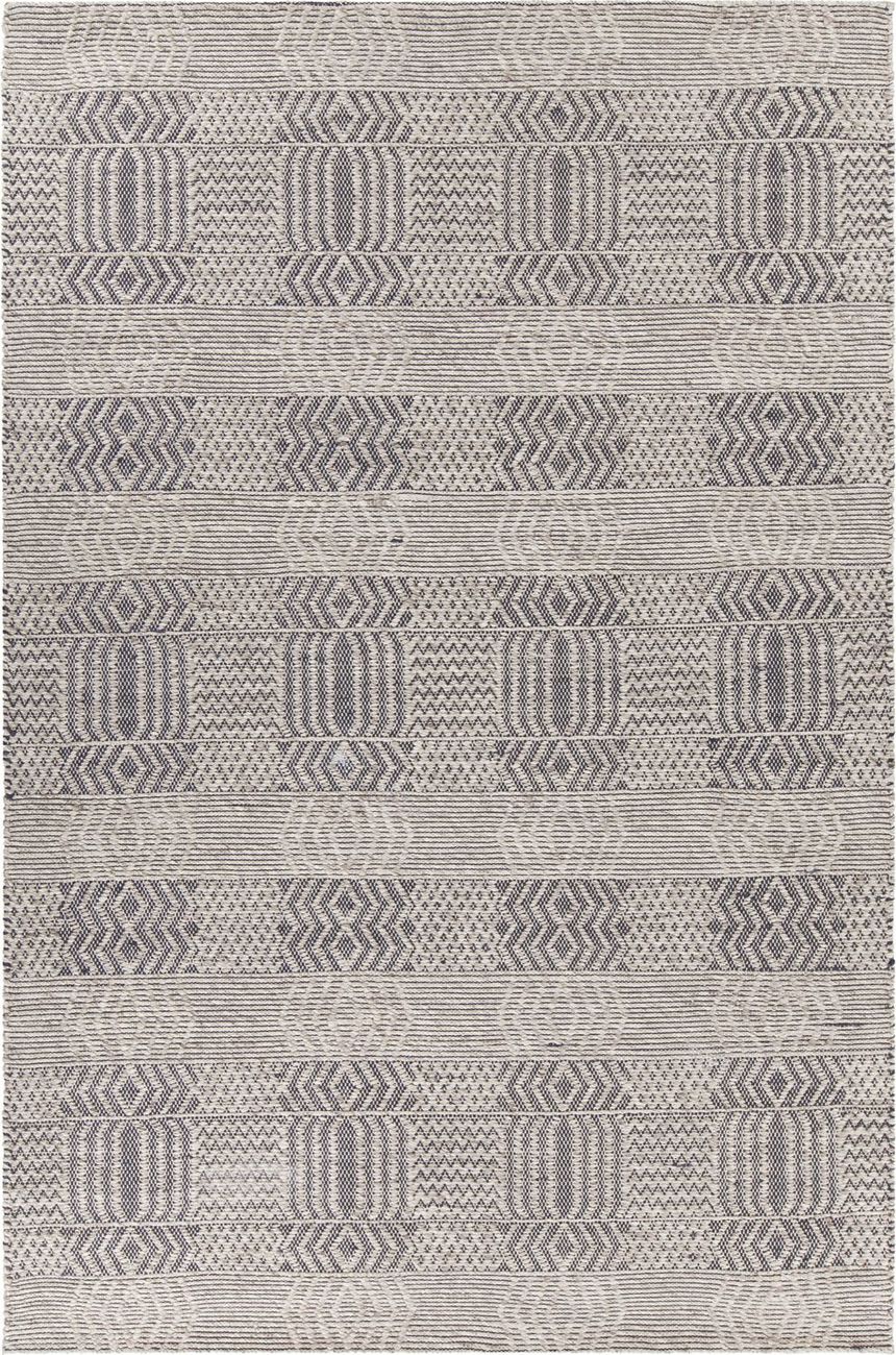 Modern Loom Salona SAL-34503 Gray Flatweave Wool Rug