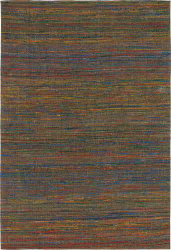 Modern Loom Shenaz SHE-31201 Dk. Green Striped Rug Product Image
