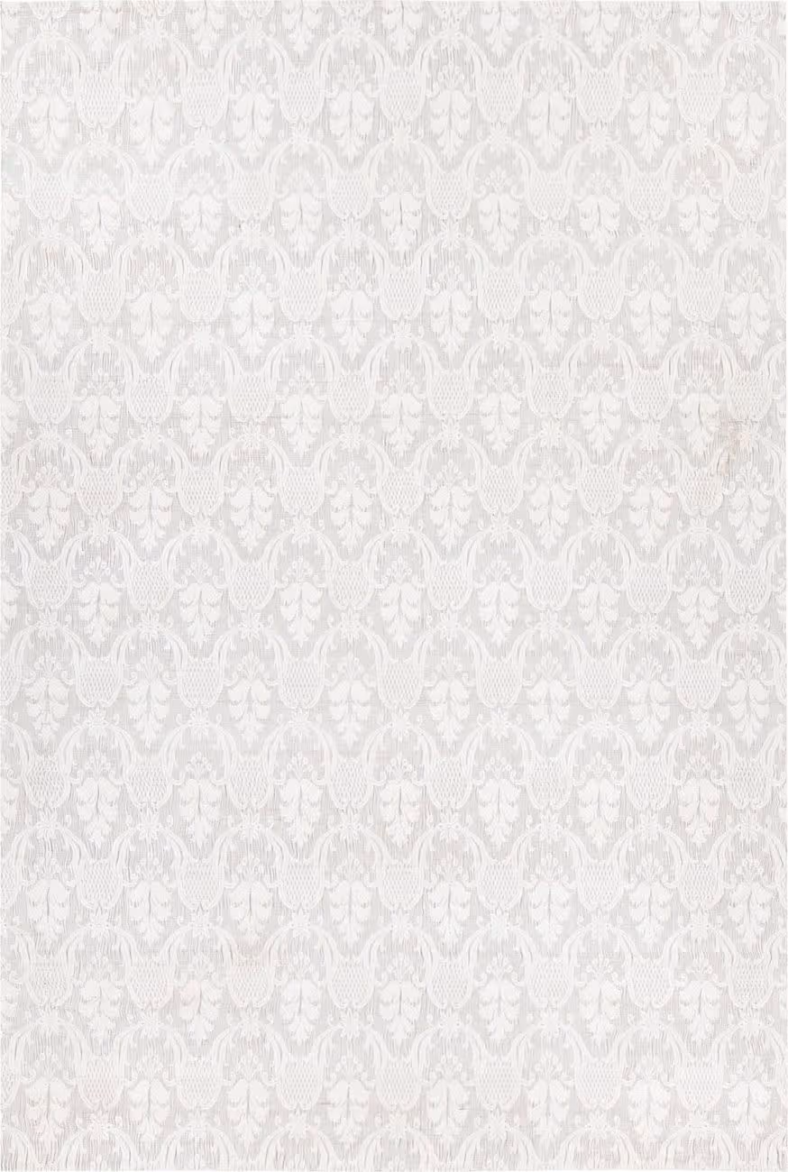 Modern Loom Shenaz SHE-31205 White Patterned Patterned Rug