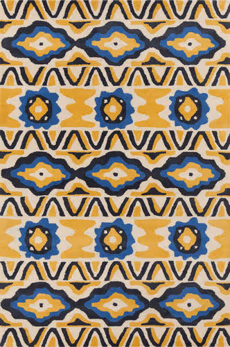 Modern Loom Stella STE-52176 Yellow Wool Rug Product Image
