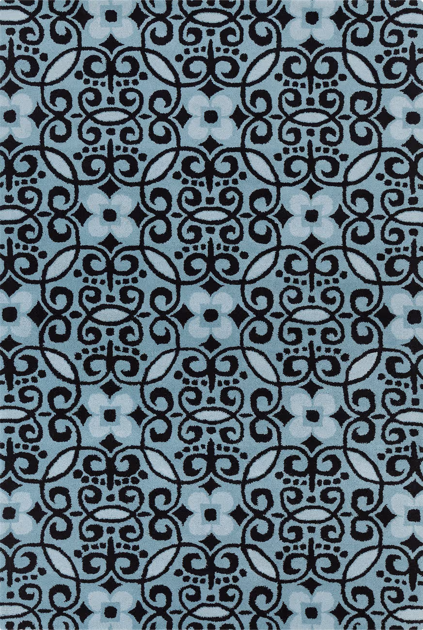 Modern Loom Stella STE-52211 Lt. Blue Wool Rug