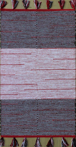 Modern Loom Tanya TAN-45927 Lt. Purple Flatweave Cotton Rug Product Image
