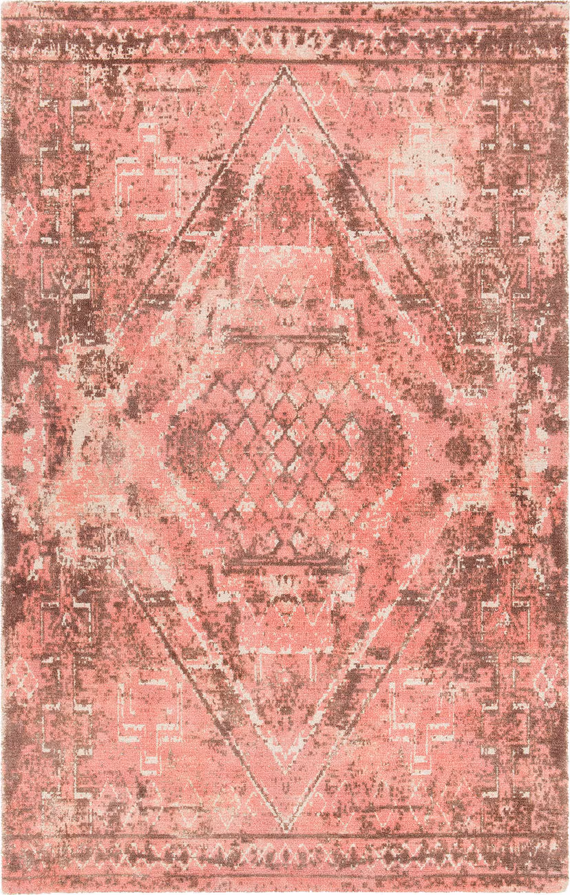 Modern Loom Tayla TAY-42401 Dk. Pink Wool Rug