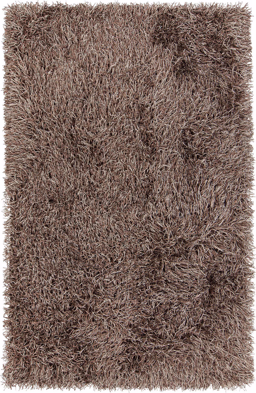 Chandra Tyra TYR-43600 Lt. Brown Shag Rug