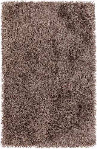 Chandra Tyra TYR-43600 Lt. Brown Shag Rug Product Image