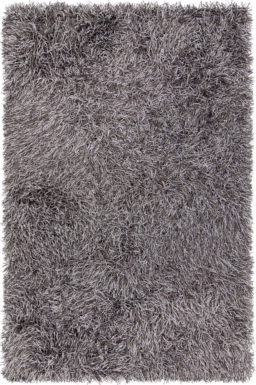 Chandra Tyra TYR-43601 Dk. Gray Shag Rug