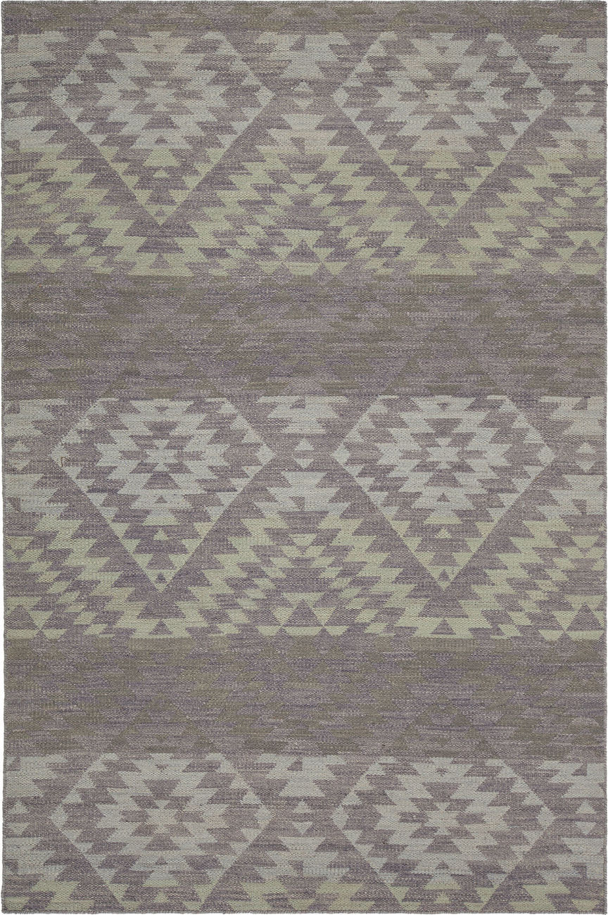 Modern Loom Winnie WIN45510 Gray Flatweave Wool Rug from the Bauhaus