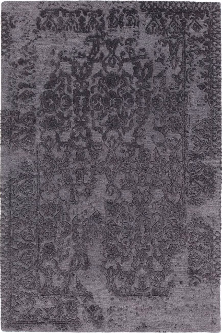 Modern Loom Xia XIA-43700 Dk. Gray Wool Silk Rug