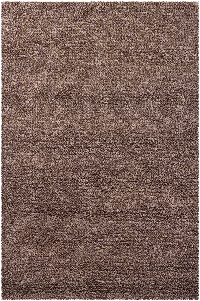 Modern Loom Zeal ZEA-20604 Brown Shag Wool Rug