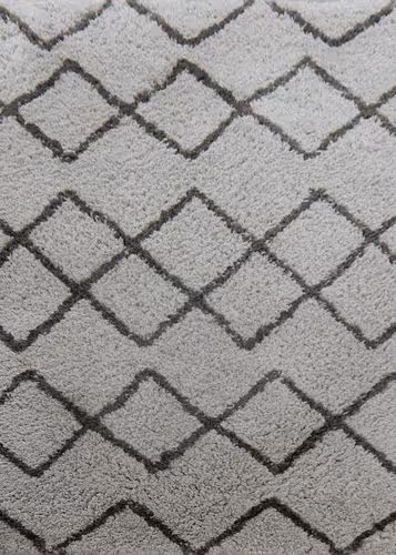 Modern Loom Zoya ZOY-45804 Lt. Gray Shag Rug Product Image