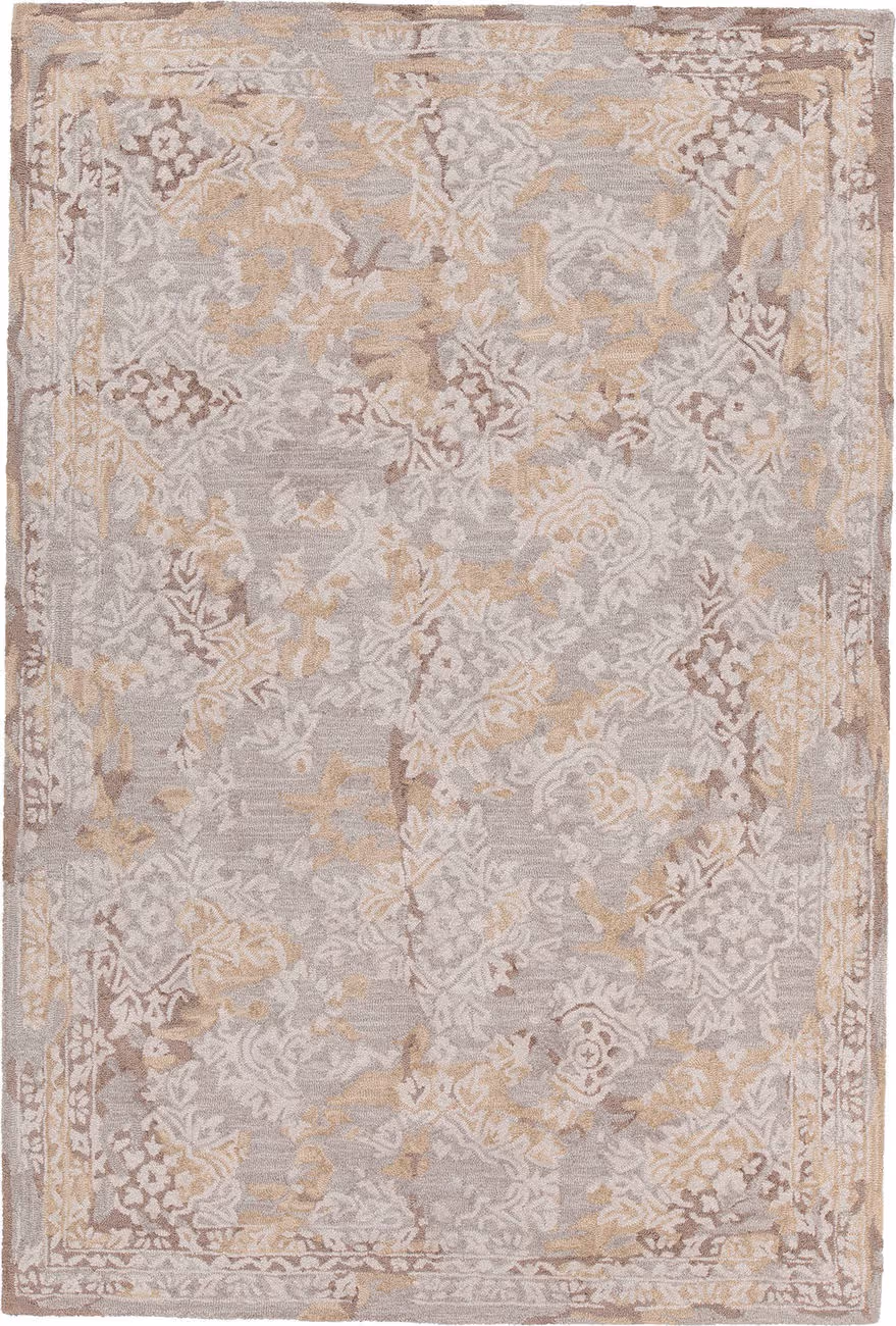 Modern Loom Zyana ZYA-43900 Beige Wool Silk Rug