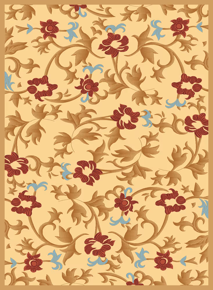Torino Bouquet Cream Rug