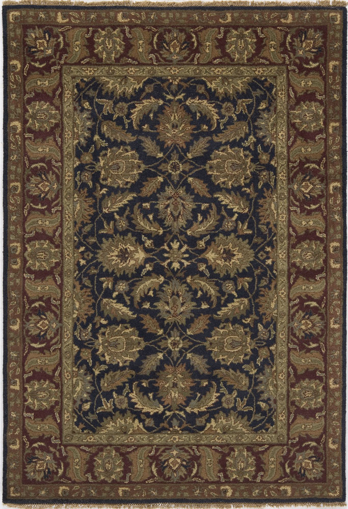 Cyrus Windsor Navy Rug from the Rugs America Traditionals collection at Modern Area Rugs