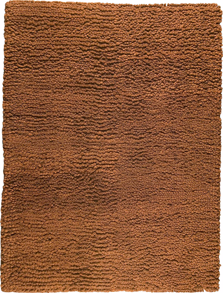 Modern Loom Brown Shag Clearance Rug 2
