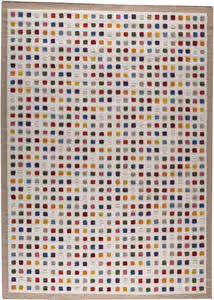 Modern Loom Multi-Colored Patterned Hilo Rug Product Image