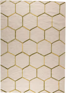 Modern Loom Beige Patterned Hilo Rug 2 Product Image