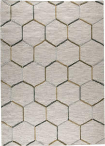 Modern Loom White Patterned Hilo Rug 2 Product Image