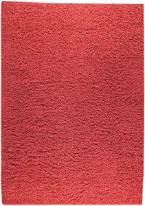 Modern Loom Red Solid Color Rug Product Image