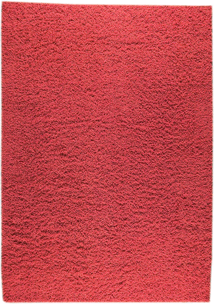 Modern Loom Red Solid Color Rug