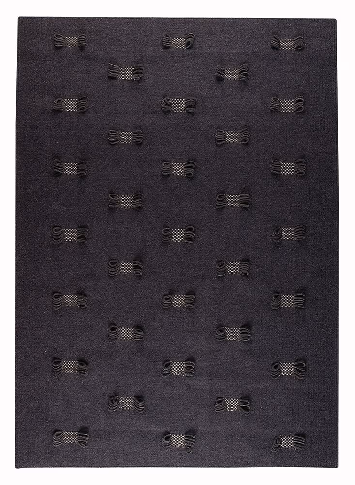 Modern Loom Gray Hilo Rug 7