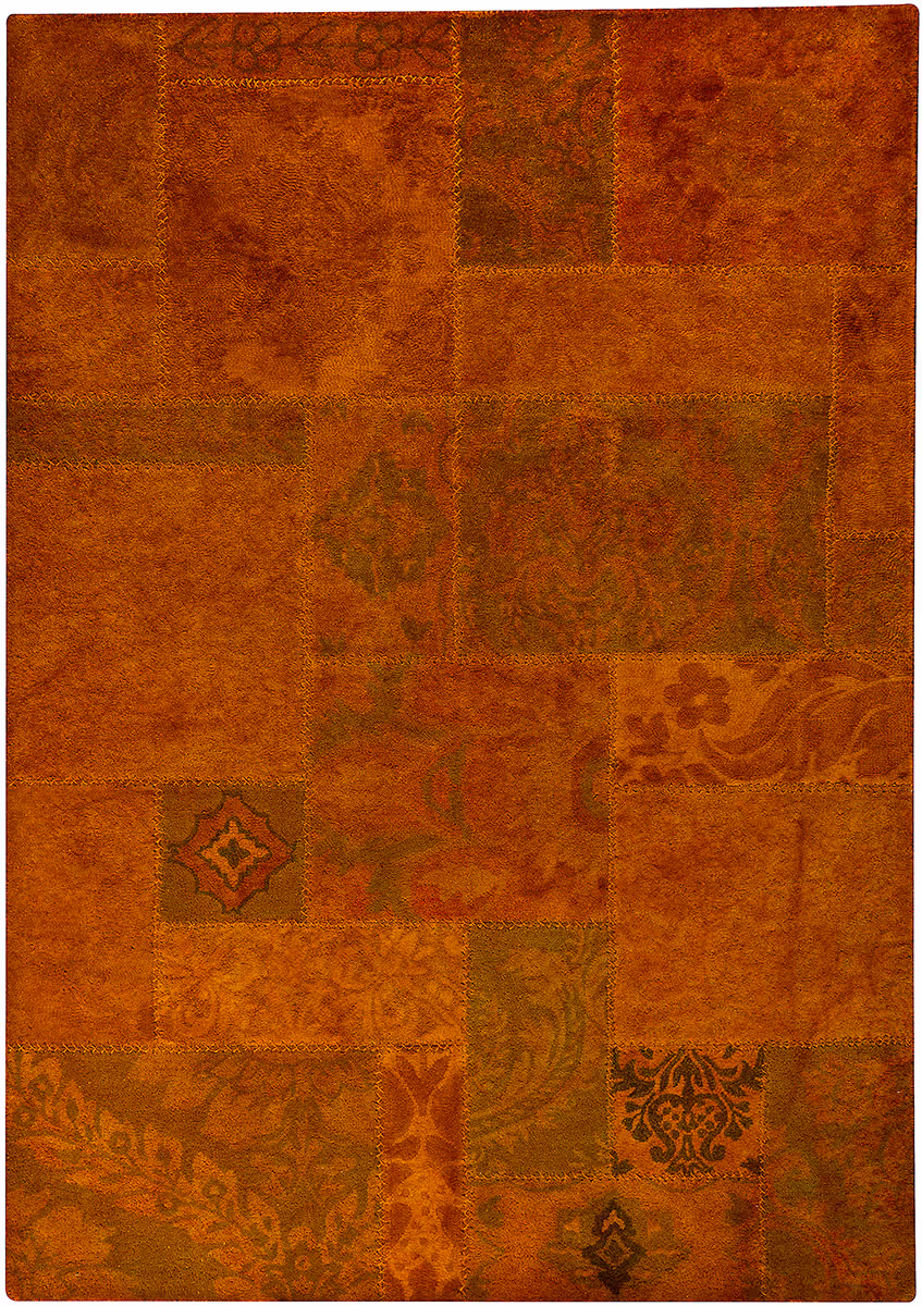 Modern Loom Vintage Sarangi Orange Rug