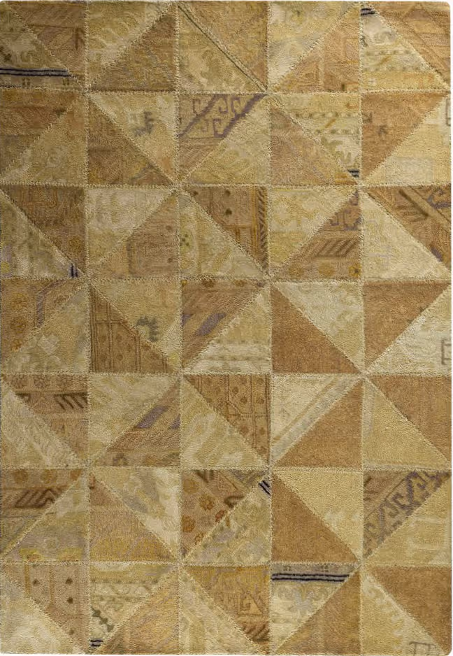 Modern Loom Vintage Tile Beige Rug