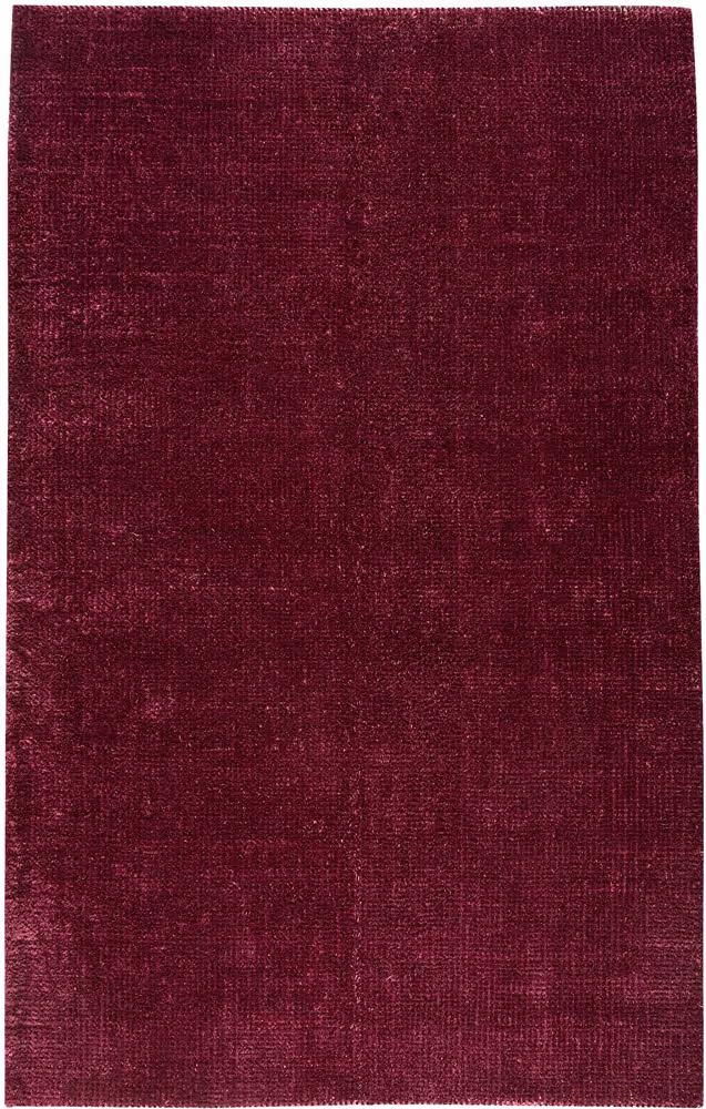 Modern Loom Red Solid Color Rug