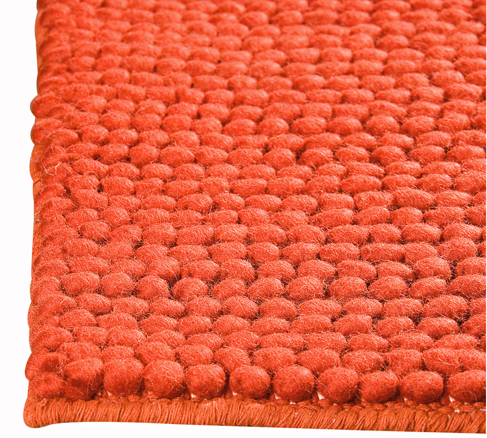 Modern Loom Red Shag Rug 3