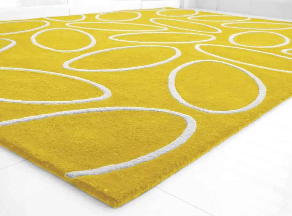 Florina Yellow Rug from the Denmark Rugs Collection ...